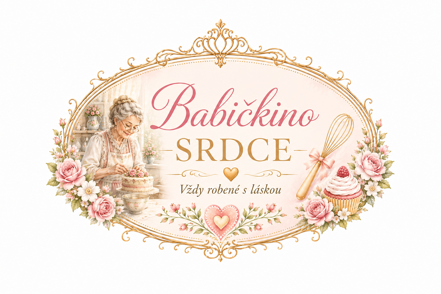 Babičkino Srdce Logo